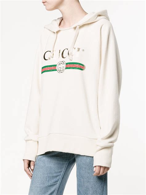 gucci pullover hoodie fake|gucci cropped sweatshirt hoodie.